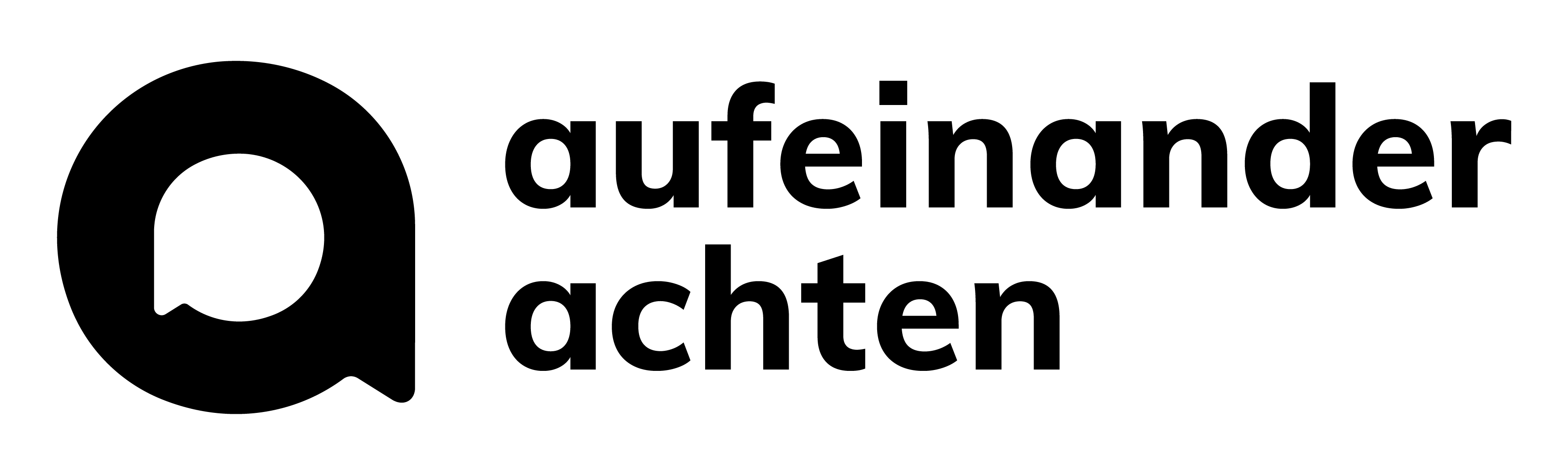 AufeinanderAchten Logo