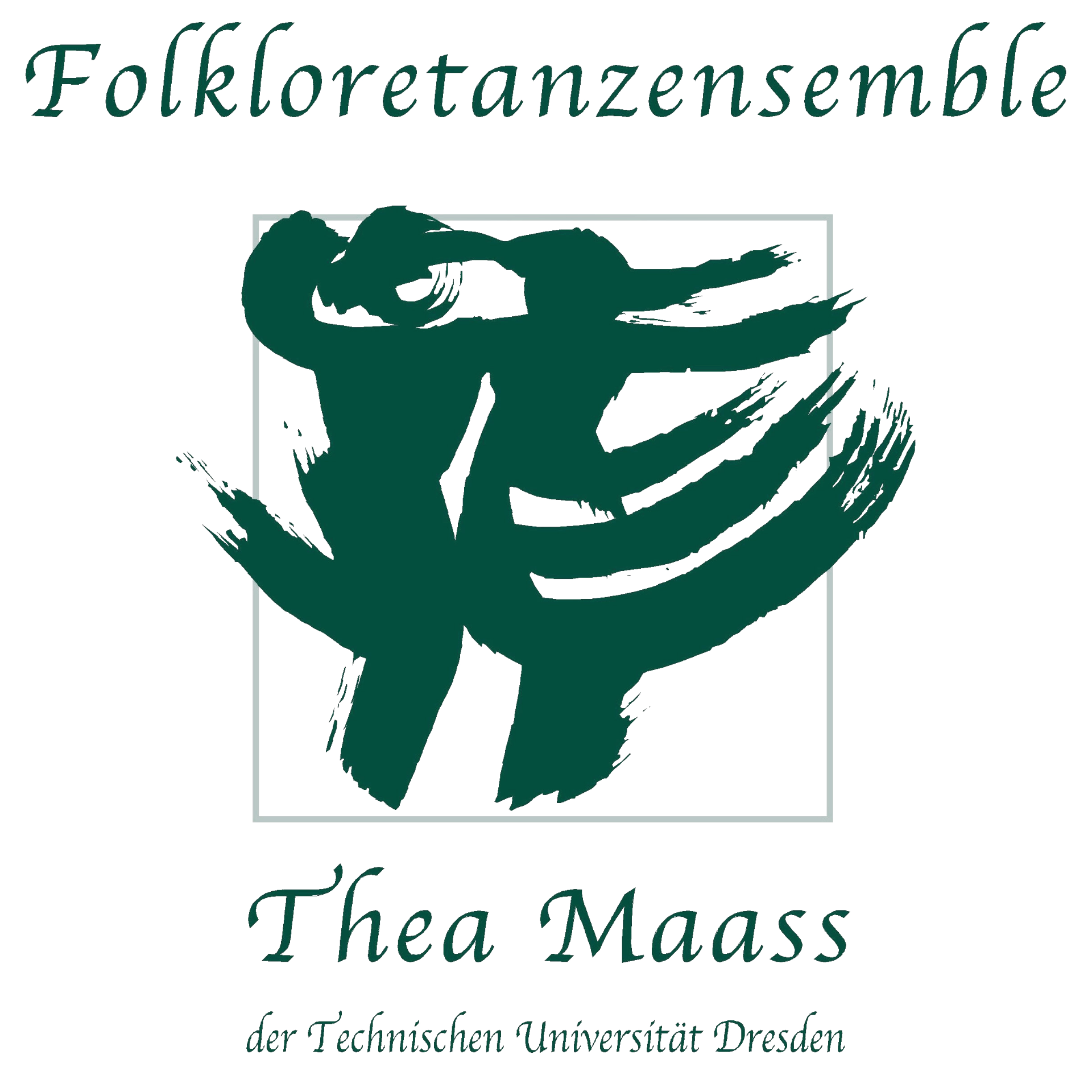 Folkloretanzensemble „-Thea Maass“ der TU Dresden Logo